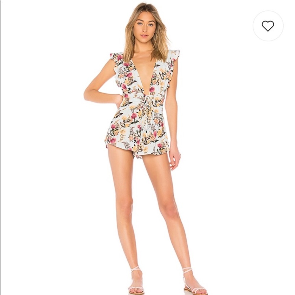 NWOT Beach Riot Revolve Nixie Romper XS